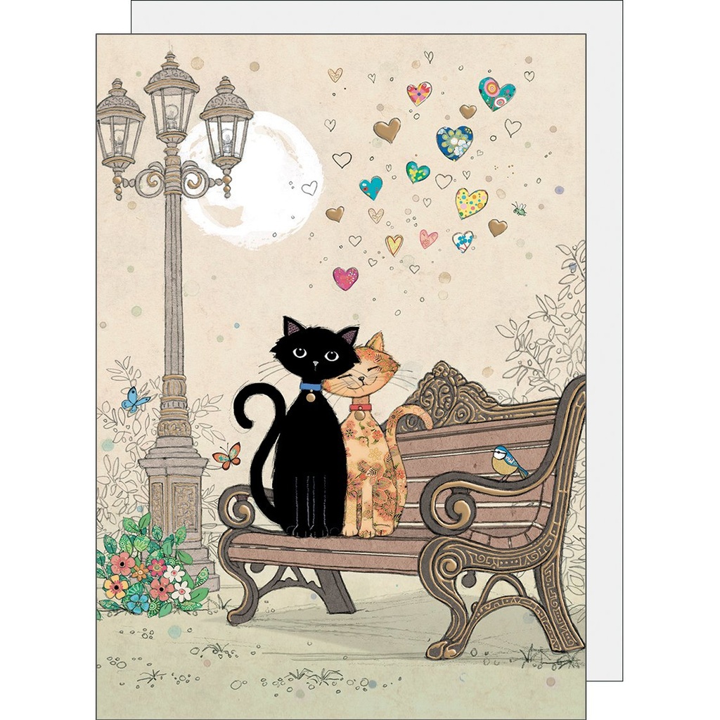 CARTE DOUBLE BAIN 091 - H044 - BUG ART