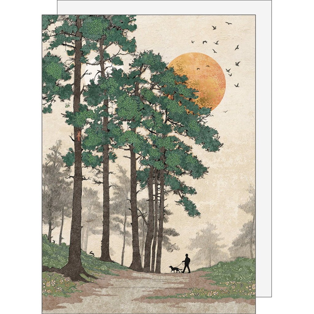 CARTE DOUBLE BAK026 - K026 - BUG ART