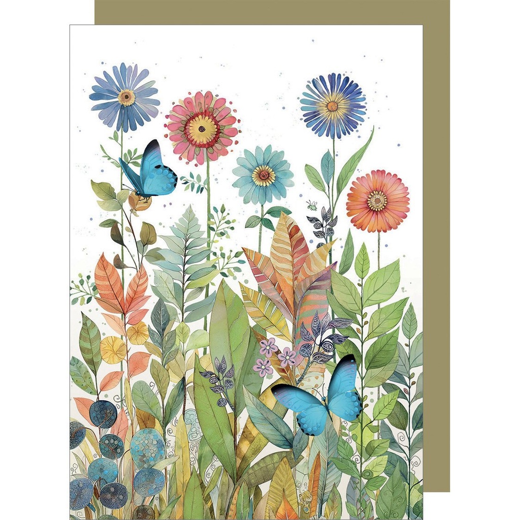 CARTE DOUBLE BAPO004 - P004 - BUG ART