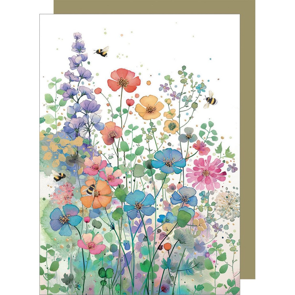 CARTE DOUBLE BAPO006 - P006 - BUG ART