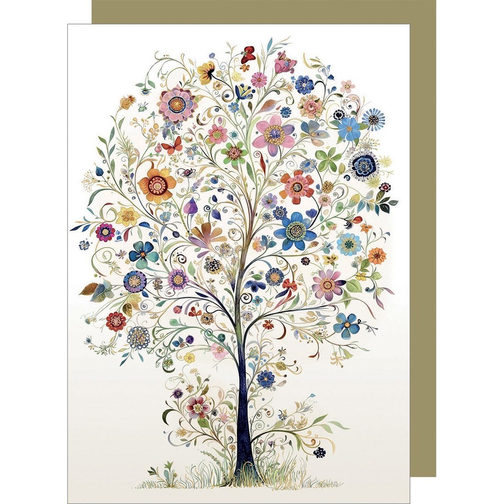 CARTE DOUBLE BAPO007 - P007 - BUG ART