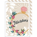 CARTE DOUBLE CAKE AND CRAYONS MARIAGE
