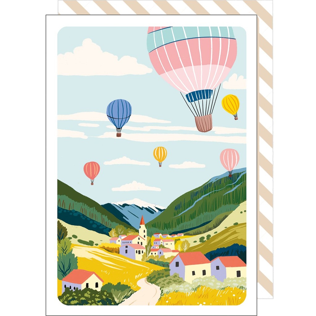 CARTE DOUBLE CAKE AND CRAYONS 