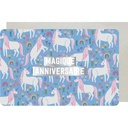CARTE DOUBLE DES PLUMES ET DES FLEURS ANNIVERSAIRE