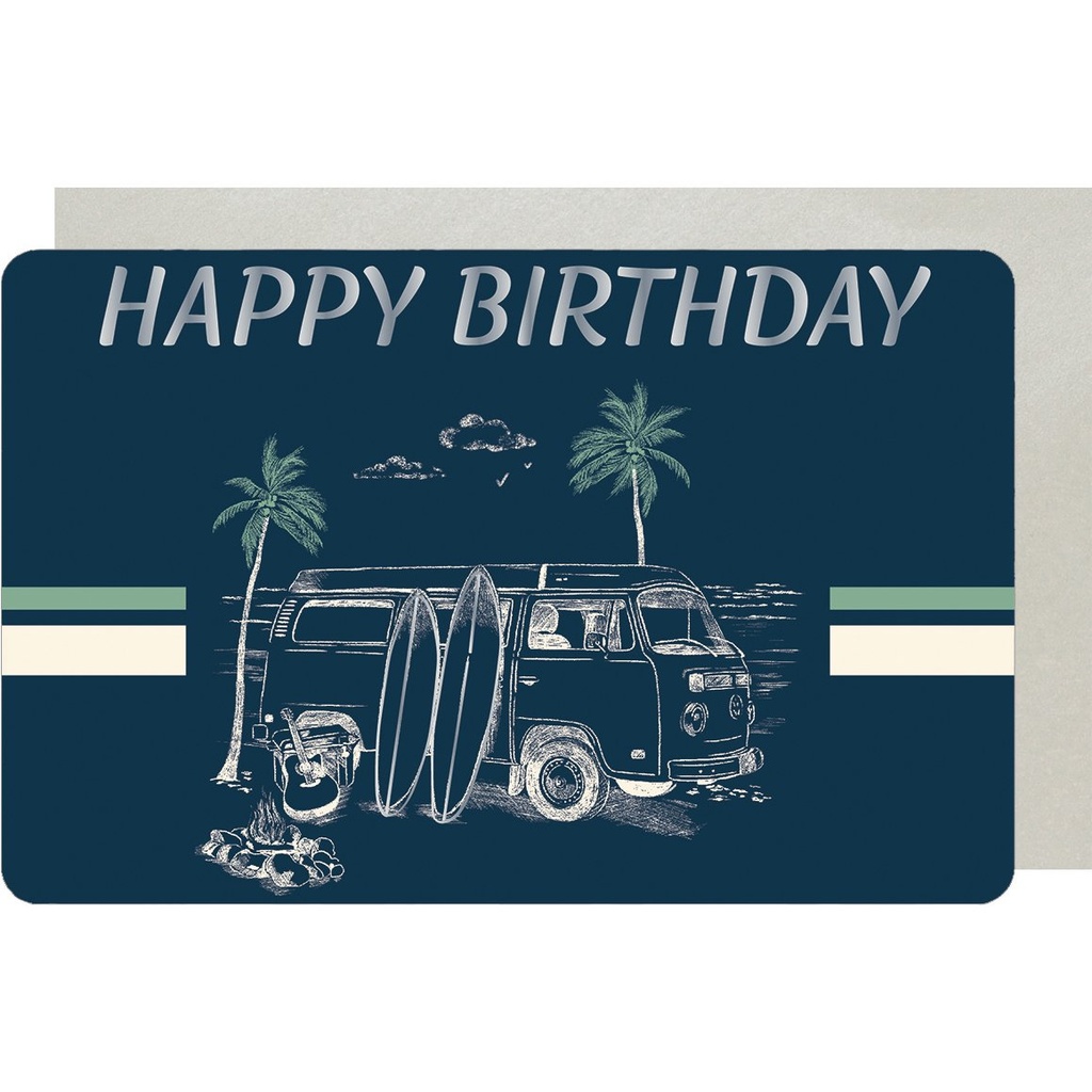 CARTE DOUBLE DES PLUMES ET DES FLEURS ANNIVERSAIRE