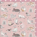 CARTE DOUBLE CATH KIDSTON 10.5 X 10.5 - CHATS