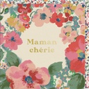 CARTE DOUBLE CATH KIDSTON 10.5 X 10.5 - FLEURS PASTELS