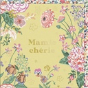 CARTE DOUBLE CATH KIDSTON 10.5 X 10.5 - FLEURS MAMIE
