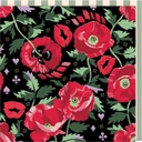 CARTE DOUBLE CATH KIDSTON 10.5 X 10.5 - FLEURS SANS TEXTE
