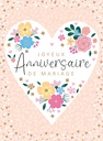 CARTE DOUBLE MAXI CARTES TRACKS ANNIVERSAIRE MARIAGE