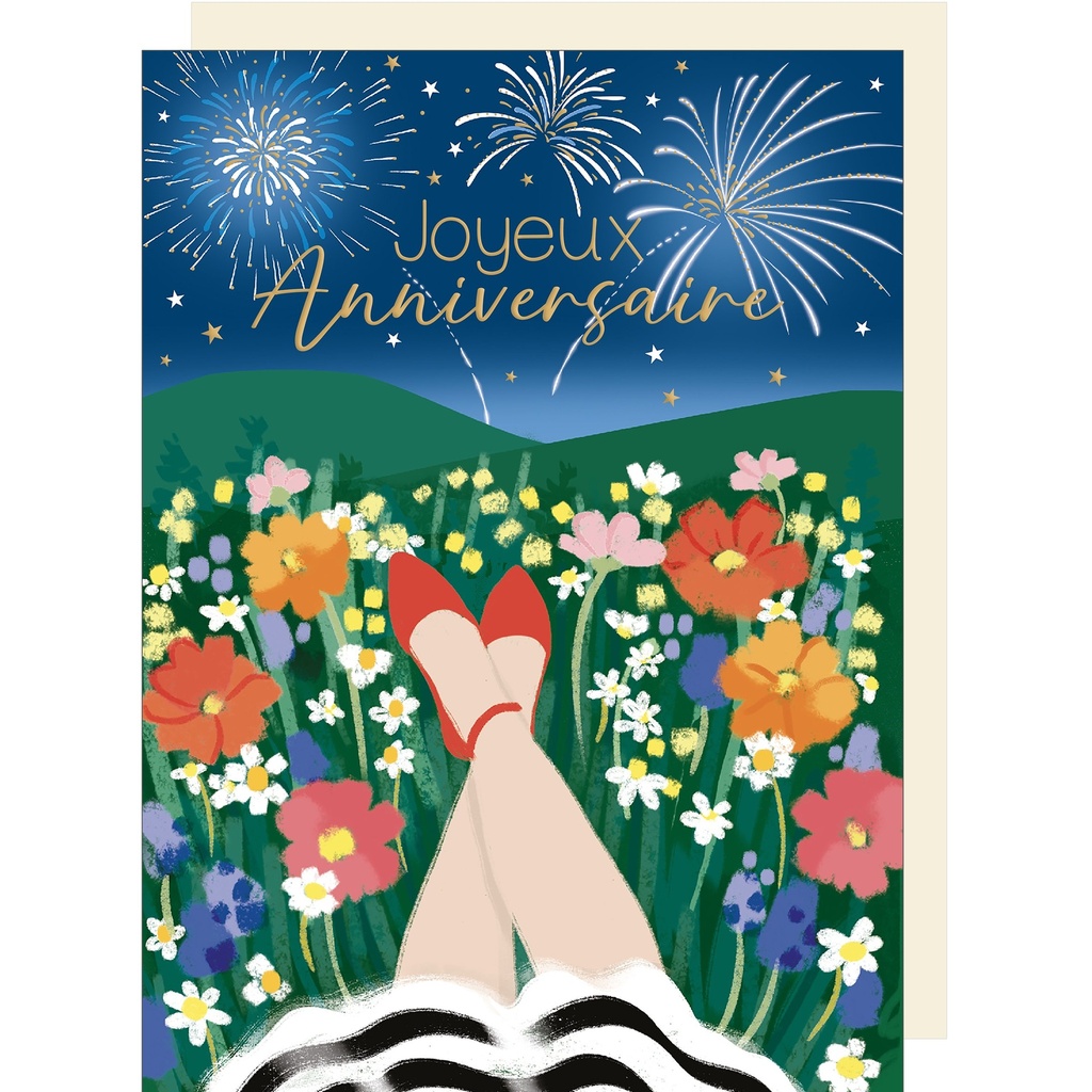 CARTE DOUBLE MAXI CARTES ROSANNA ROSSI