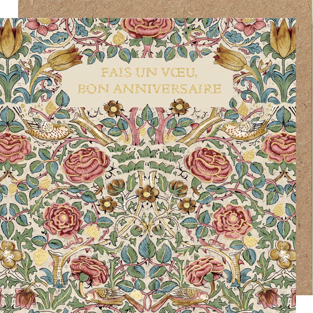 CARTE DOUBLE LING DESIGN MORRIS