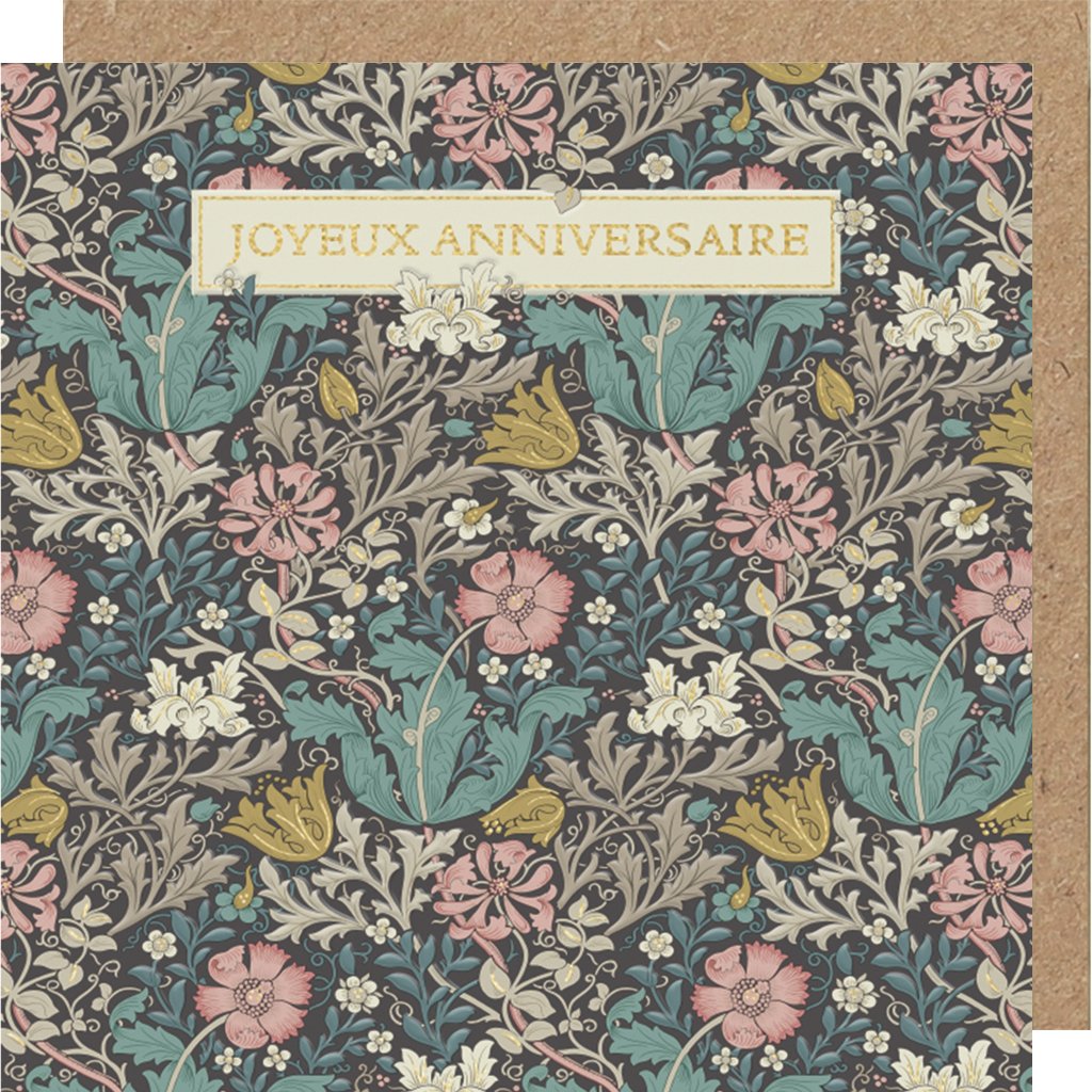 CARTE DOUBLE LING DESIGN MORRIS