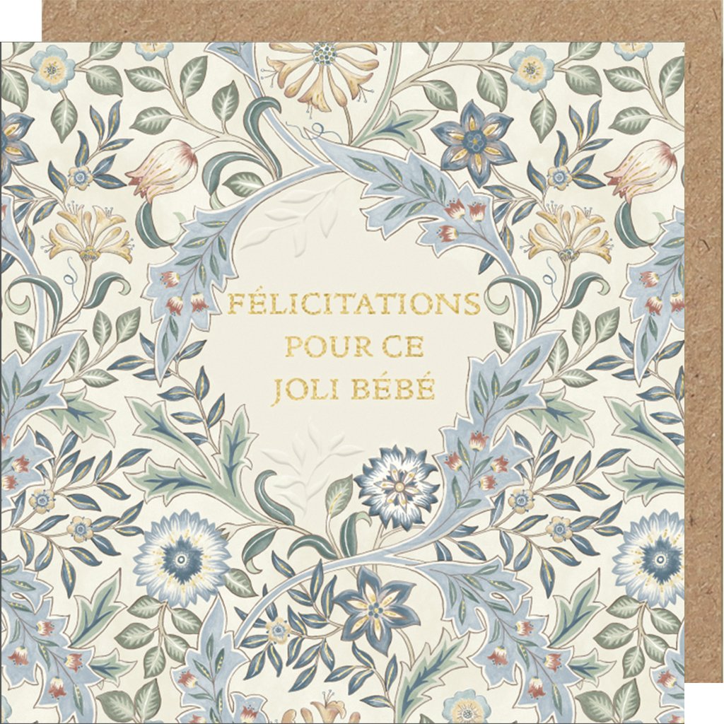 CARTE DOUBLE LING DESIGN MORRIS