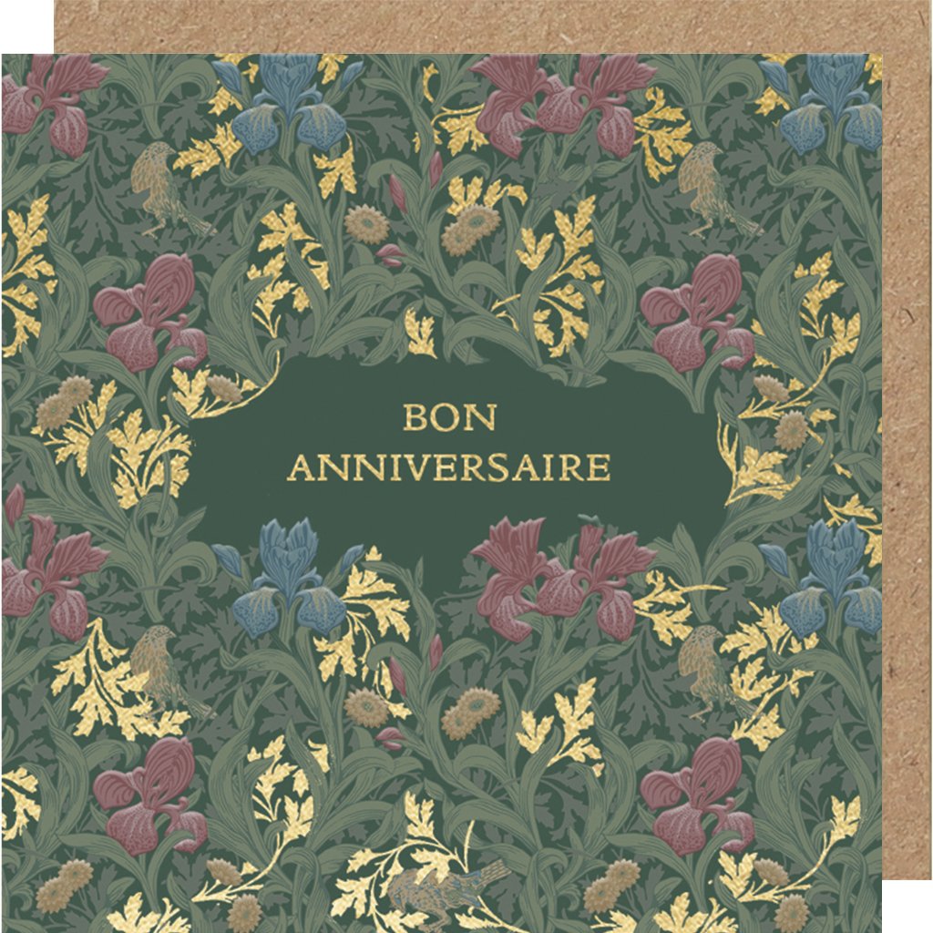 CARTE DOUBLE LING DESIGN MORRIS
