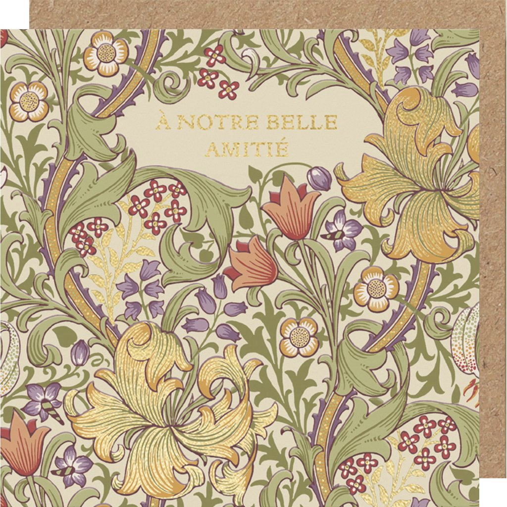 CARTE DOUBLE LING DESIGN MORRIS