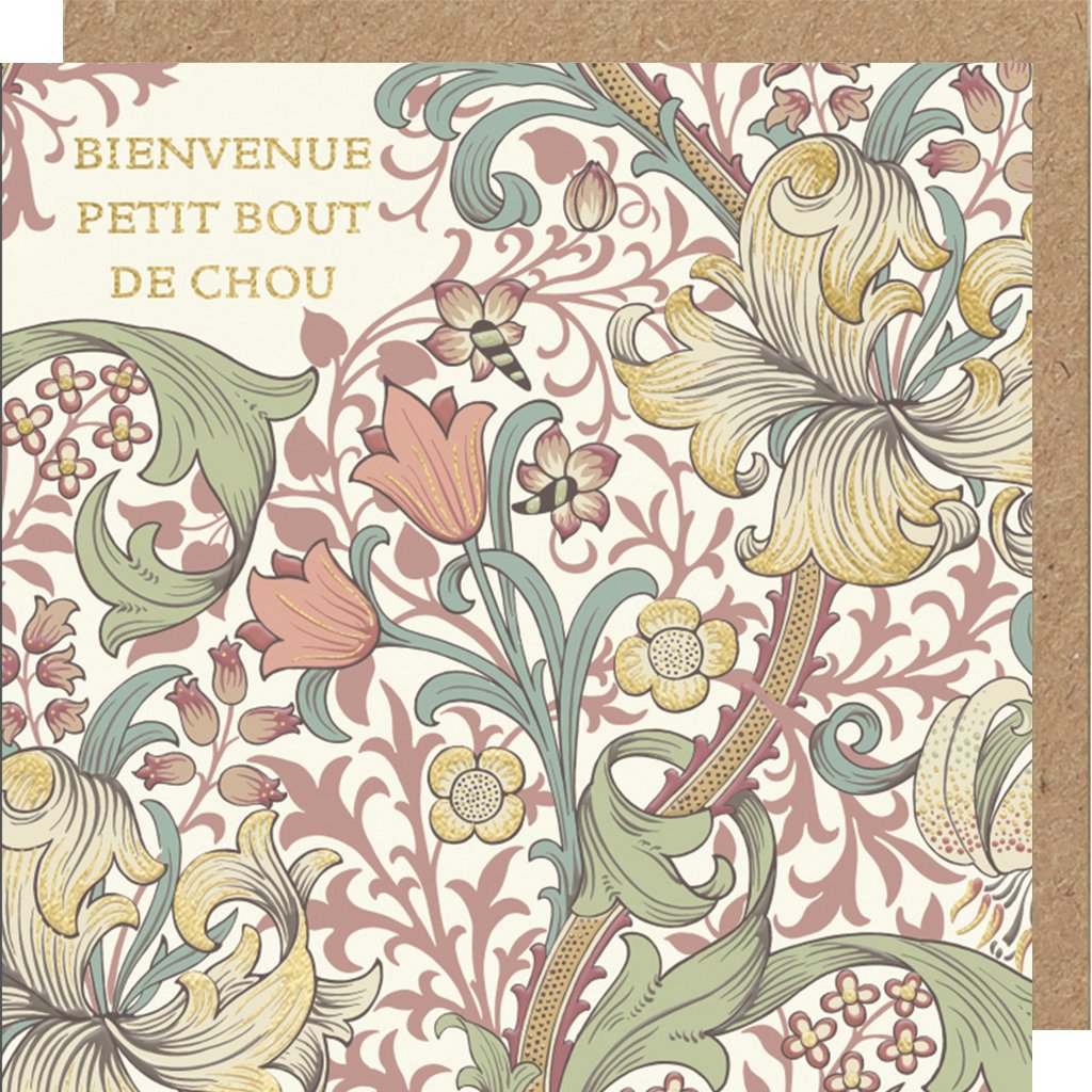 CARTE DOUBLE LING DESIGN MORRIS