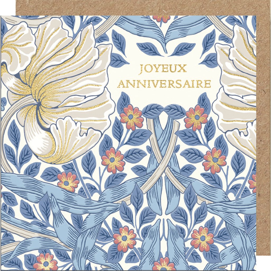 CARTE DOUBLE LING DESIGN MORRIS