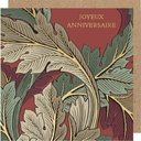 CARTE DOUBLE LING DESIGN MORRIS