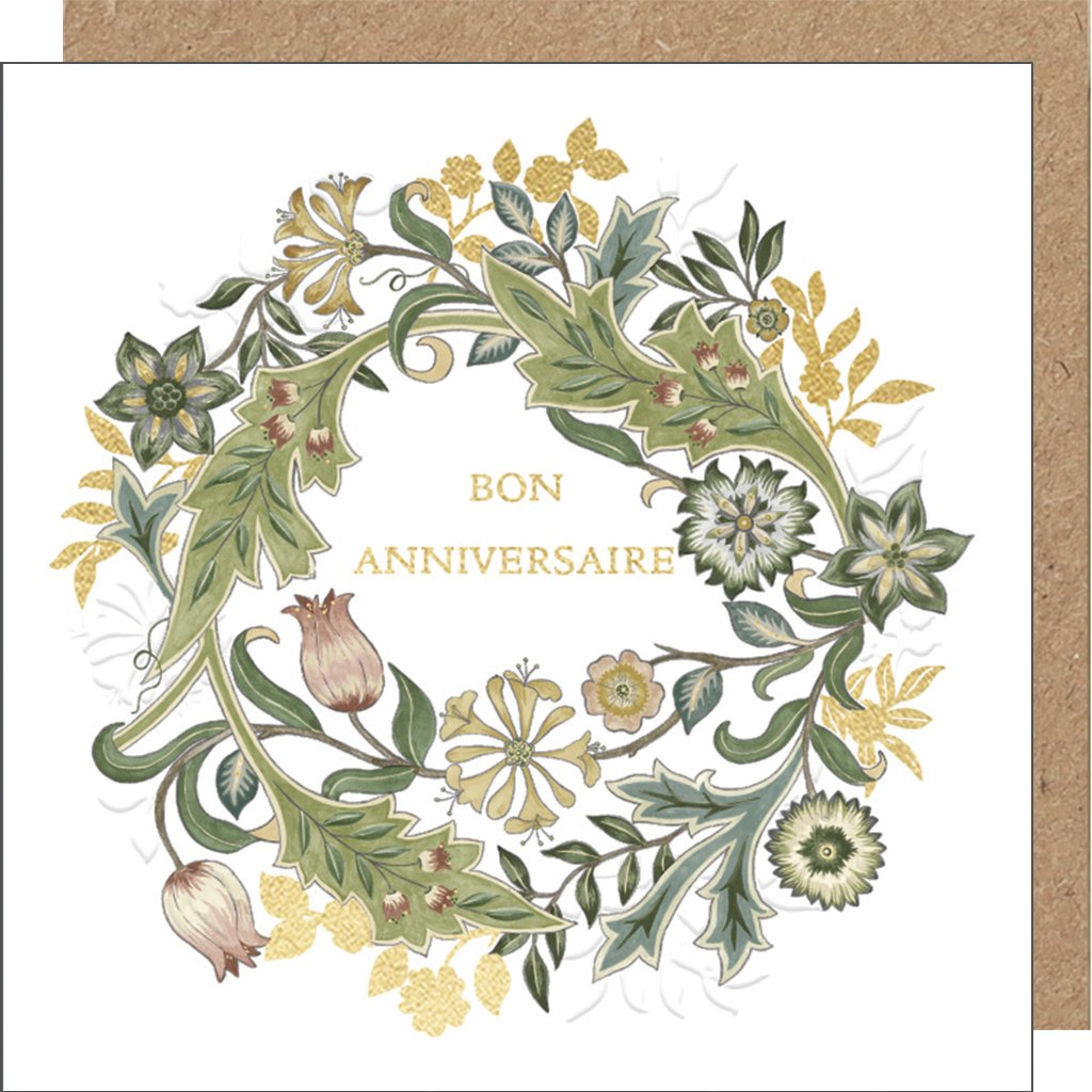 CARTE DOUBLE LING DESIGN MORRIS