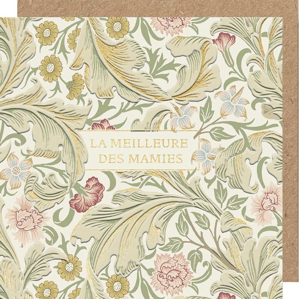 CARTE DOUBLE LING DESIGN MORRIS