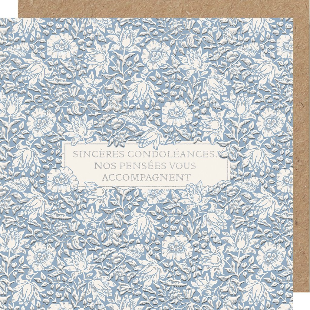 CARTE DOUBLE LING DESIGN MORRIS
