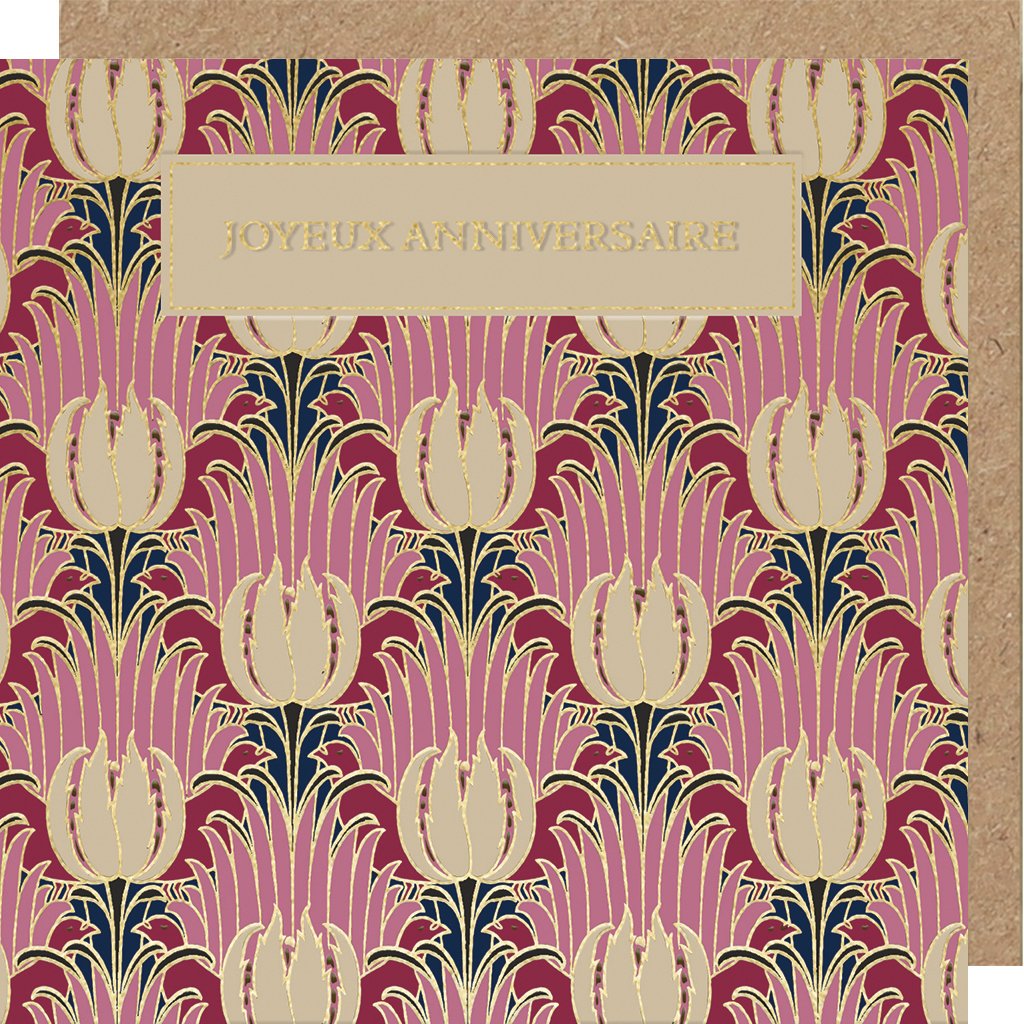 CARTE DOUBLE LING DESIGN MORRIS