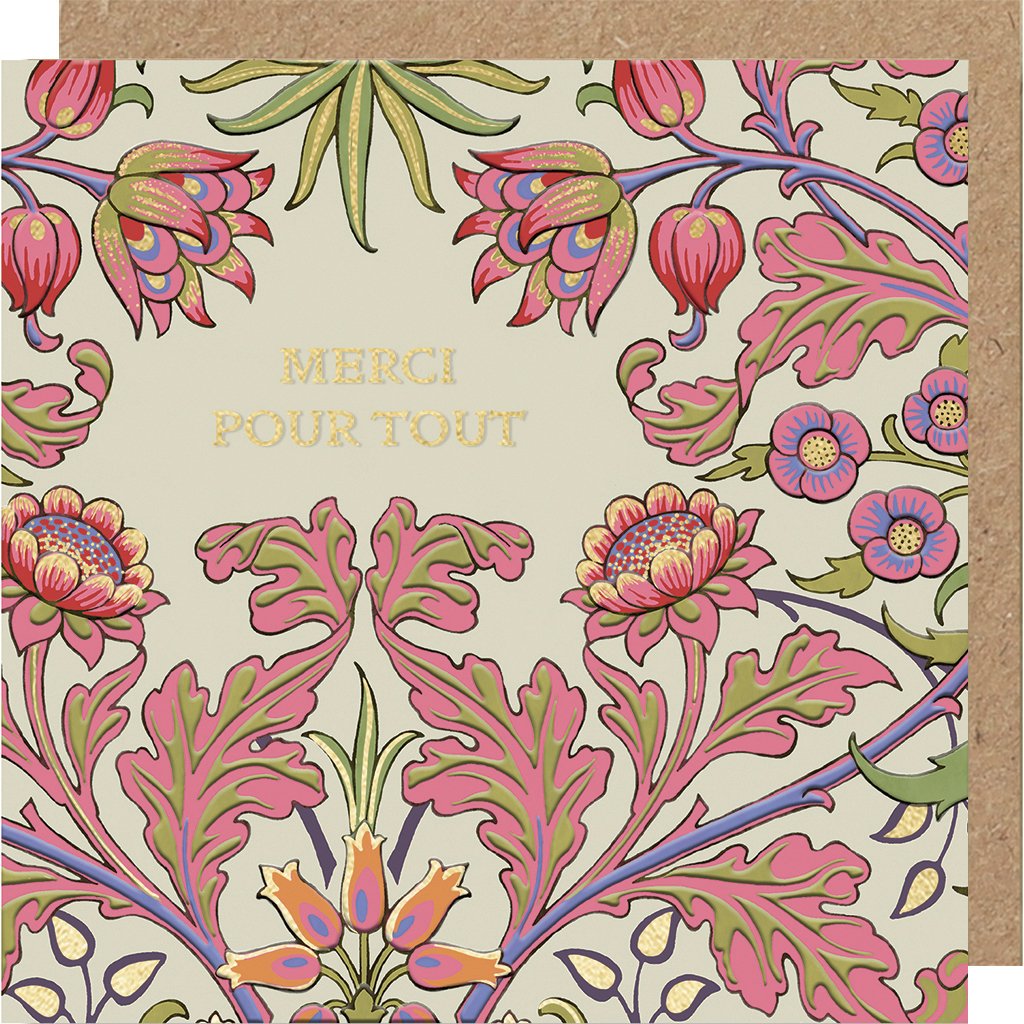 CARTE DOUBLE LING DESIGN MORRIS