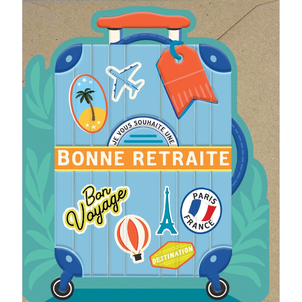 CARTE DOUBLE ODYSSEE DECOUPE  - CHANGEMENT DE VIE