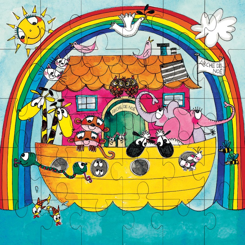 CARTE PUZZLE RACHEL ELLEN