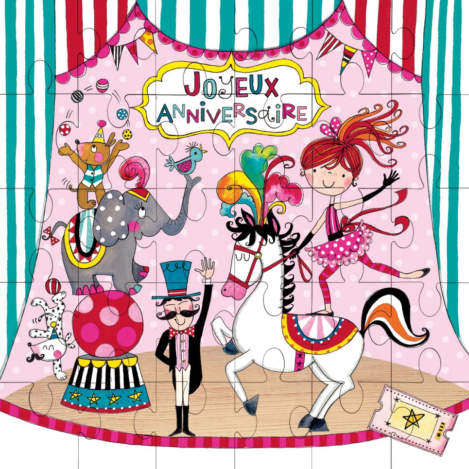CARTE PUZZLE RACHEL ELLEN