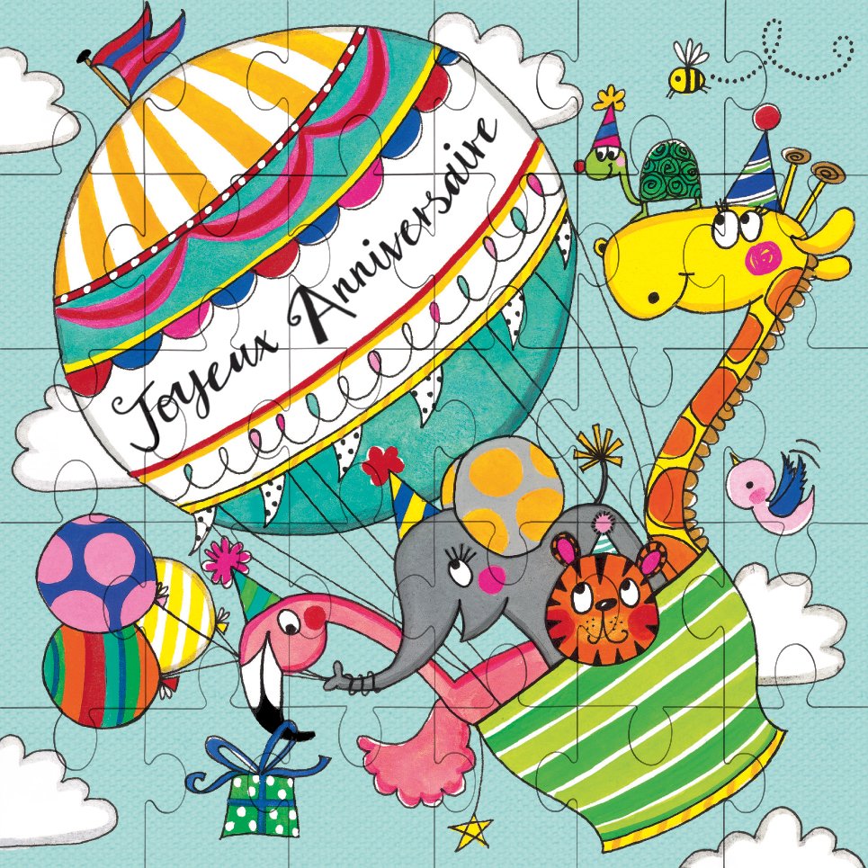 CARTE PUZZLE RACHEL ELLEN