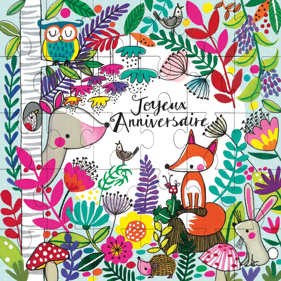 CARTE PUZZLE RACHEL ELLEN