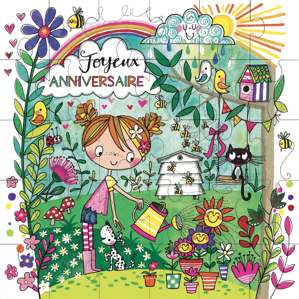 CARTE PUZZLE RACHEL ELLEN