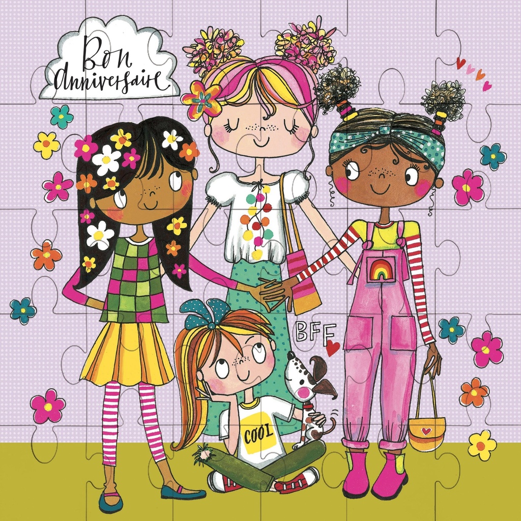 CARTE PUZZLE RACHEL ELLEN