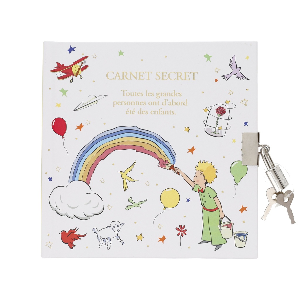 CARNET SECRET CARRE LPP ENFANTS COULEURS