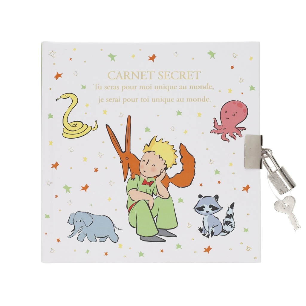 CARNET SECRET CARRE LPP ENFANTS ANIMAUX