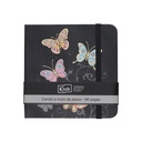 CARNET MOT DE PASSE CARRE JEWELS PAPILLONS