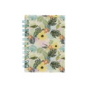 CARNET MOT DE PASSE A7 SPIRALE COUVERTURE TRANSPARENTE IMPRIMEE ALL OVER 3 FEUIL