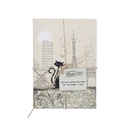 SET DE 3 CARNETS A6 AVEC FICELLE BUG ART PARIS ASSORTIS