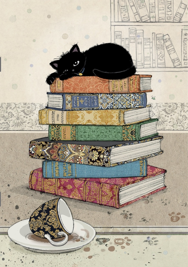 CAHIER LIGNE A5 BUG ART CHATON LIVRES