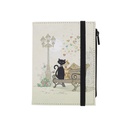 NB LIGNE A6 POCHETTE PU RECYCLE BUG ART COUPLE DE CHATS