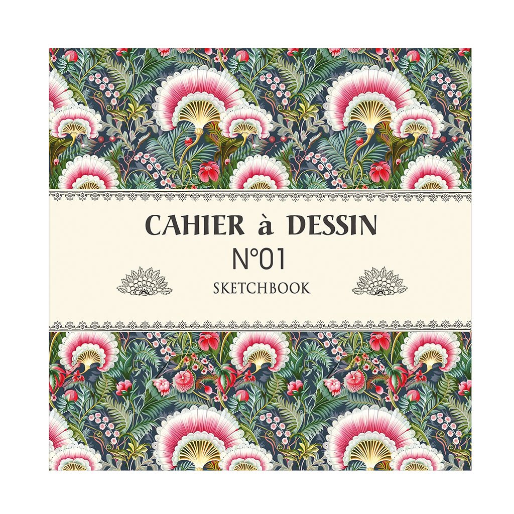 CAHIER A DESSIN 40 PAGES 21 X 21 CM - N01