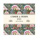 CAHIER A DESSIN 40 PAGES 21 X 21 CM - N01