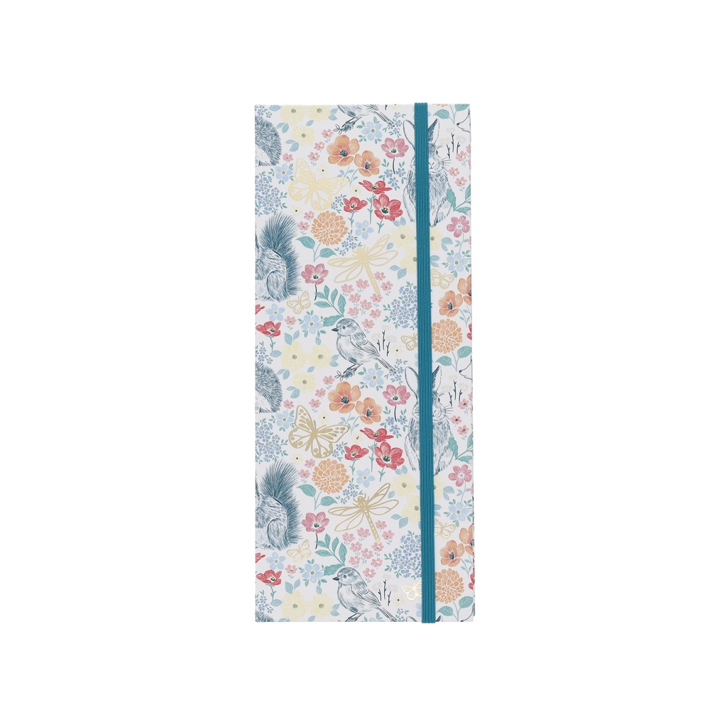 SET MEMO NOTE COUVERTURE RIGIDE JARDIN DES MERVEILLES