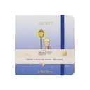 CARNET MOT DE PASSE CARRE LE PETIT PRINCE LAMPADAIRE