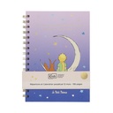 REPERTOIRE A5 / CALENDRIER PERPETUEL A SPIRALE LE PETIT PRINCE LUNE