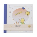 LIVRE D OR CARRE LE PETIT PRINCE BLANC