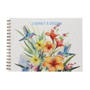 CARNET A DESSIN GM A L'ITALIENNE PORTFOLIO COLIBRIS