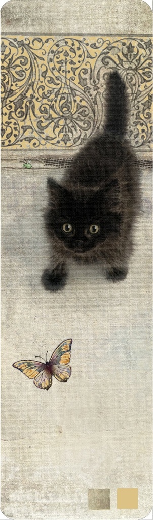 MARQUE PAGES BUG ART CHATON